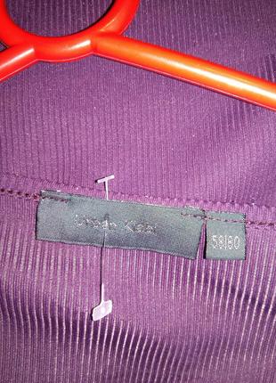 Блуза-футболка,бордо-марсала,стрейч, дуже великого evr.58/60 розміру,urban kiabi7 фото