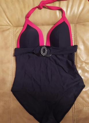 Відрядний купальник m-l чорний