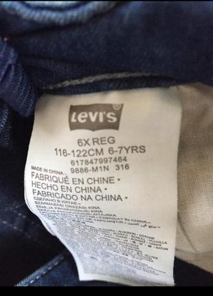 Джинси levis 710. для дівчат від 6 років4 фото