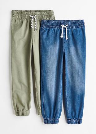 Джогери джинсові сині h&m
