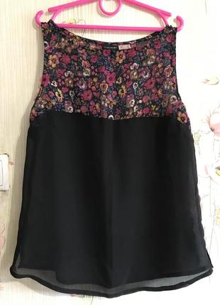 Прозора майка топ