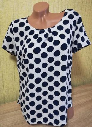 Классная блуза в горох(стан нової речі)