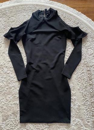 Черное вечернее платье от zebra🫶1 фото