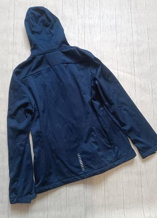 Темно-синяя куртка softshell для женщины crivit евро р.s 36/38, м 40/42, l44/466 фото