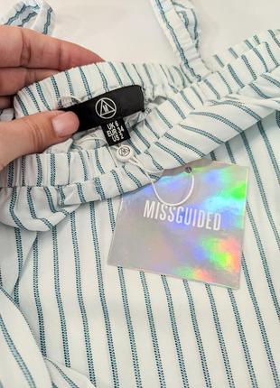 Легкая блузка в полоску от missguided3 фото