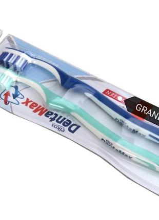 Зубная щетка elkos dentamax weich(мягкая) 1+1