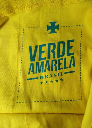 Футболка оригинальная мужская vintage football town brazil cotton / винтаж бразиллия made in portugal l/xl7 фото