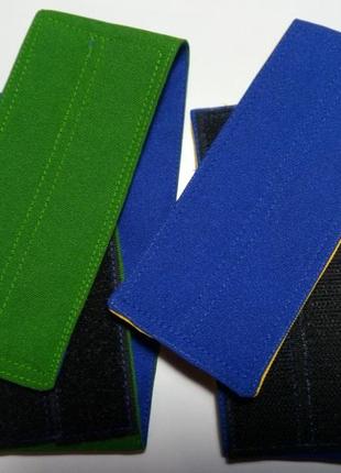 Пов'язка на руку жовта, синя, зелена