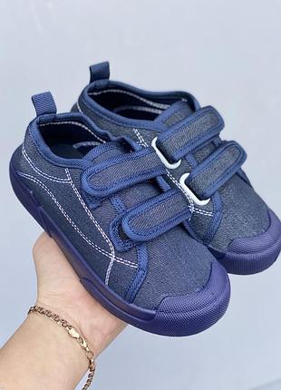 Кеди дитячі прорезинений носок 6