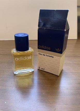 Adidas вінтажна мініатюра 5 мл оригінал edt