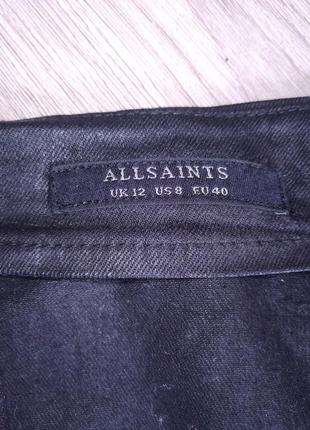 Allsaints юбка джинсовая, турция.размер 46-48.5 фото