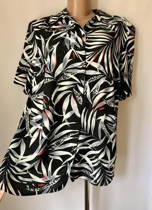 Гарна нова літня подовжена сорочка короткий рукав шведка canda