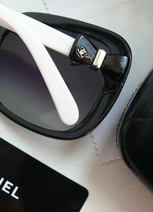 Женские брендовые изысканные солнцезащитные очки с бантиками, комплект4 фото