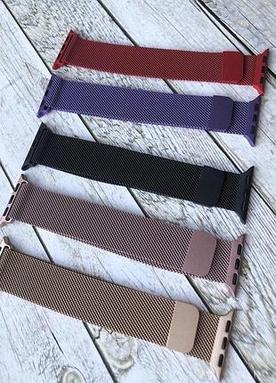 Ремінець міланська петля для apple watch