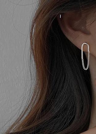 Серьги минимализм сережки гвоздики