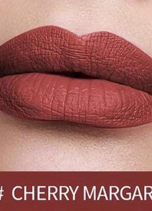 Матовый блеск для губ imagic hereiam velvet matte lipgloss lp-2001, 12 cherry margarita, 4 мл