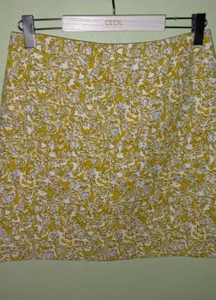 Женская юбка с цветами caroll paris