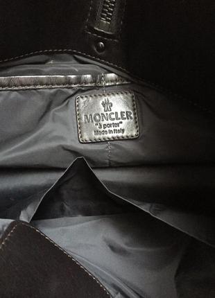 Сумка женская кожаная moncler оригинал8 фото