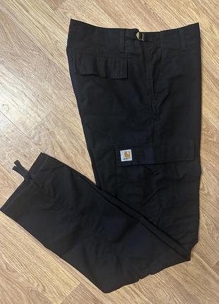 Брюки - карго мужские carhartt wip aviation pant5 фото