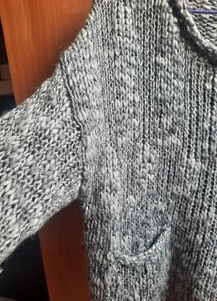 Классный свитер кофта крупной вязки джемпер4 фото