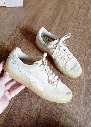 ❤️натуральні шкіряні шкіра кросівки кеди puma оригінал