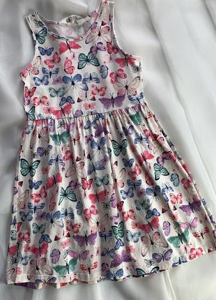 Платье платье hm h&m 122/128 6-8