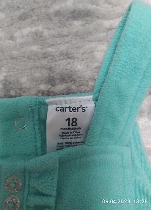 Сарафан флисовый carters 3