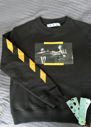 Свитшот off white оригинал