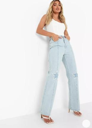 Шикарные джинсы, размер 141 фото