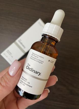 The ordinary - mandelic acid 10% + ha пилинг с миндальной и гиалуроновой кислотой2 фото