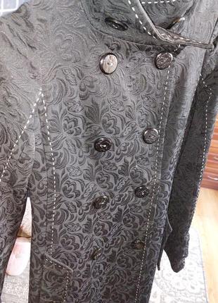 Шикарное пальто на весну sergio cotti. размер с-м.7 фото