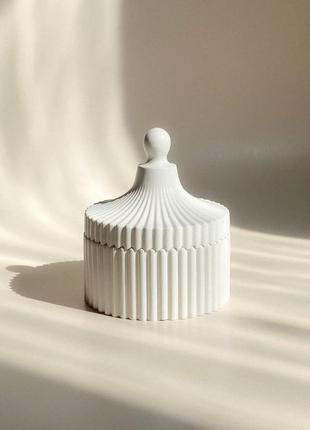 Гіпсові вироби підставки підсвічник декор для прикрас