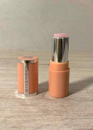 Порожній тюбик від бальзаму для губ givenchy le rose perfecto 001 pink irresistible 1.5 g1 фото