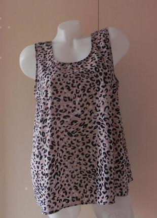Блуза майка леопардовый принт atmosphere