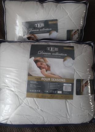 Качественное одеяло 4 сезона «four seasons». теп одеяло 2в1 летнее и зимнее 3 размера1 фото