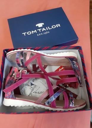 Невероятно легкие сандалии tom tailor, оригинал! . 25,5см р404 фото