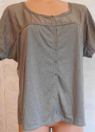 Шикарная блузка лен1 фото