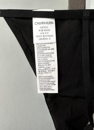 Трусики стрінги calvin klein s m l6 фото