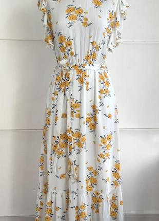 Сукня міді dorothy perkins з квітковим принтом
