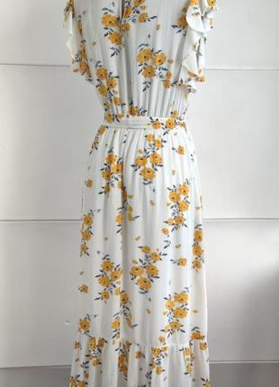 Сукня міді dorothy perkins з квітковим принтом5 фото