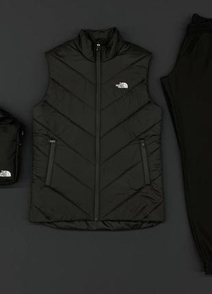 Комплект tnf 'clip' жилетка штаны  + барсетка в подарок