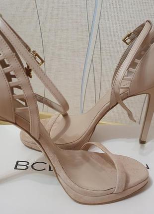 Босоножки босоножки бежевого цвета сша bcbg max azria 376 фото