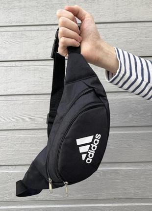 Бананка adidas чорна2 фото