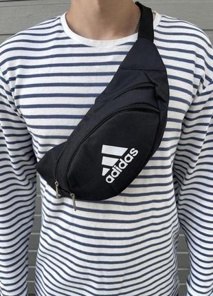 Бананка adidas чорна3 фото