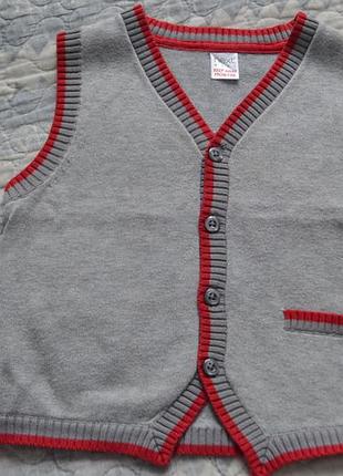 Жилет next на мальчика 2-3 года