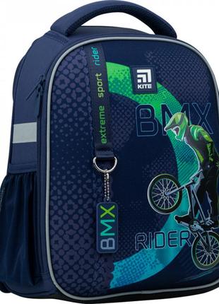 Рюкзак школьный каркасный kite education bmx k22-555s-102 фото