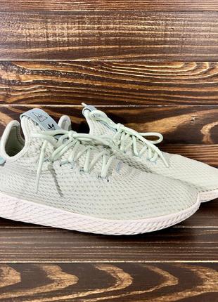 Adidas pharrell williams tennis hu linen green оригінальні кросівки