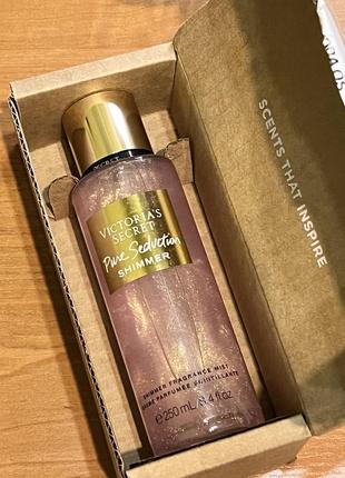 Парфюмированный спрей мист для тела victoria ́s secret love spell shimmer2 фото