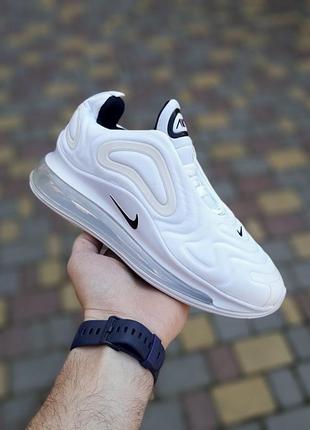 Прекрасные женские унисекс кроссовки nike air max 720 white белые 37-45 р