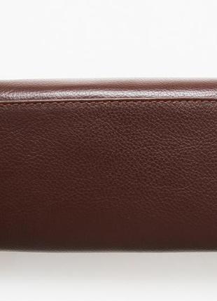 Женский кожаный кошелек застежка магнит kochi коричневый 806-coffee